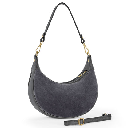 Italian Genuine Suede Shoulder Bag 222024 TAKEASY