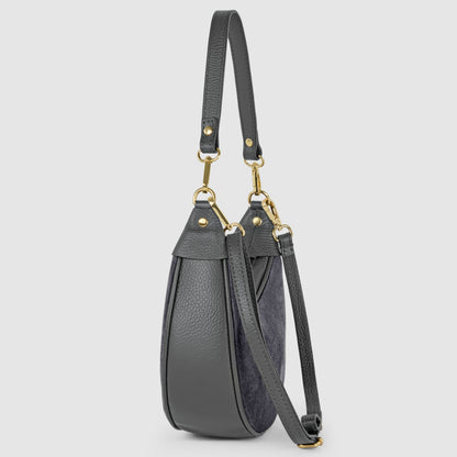 Italian Genuine Suede Shoulder Bag 222024 TAKEASY
