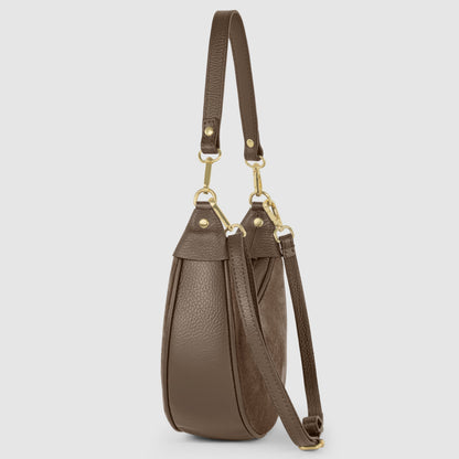 Italian Genuine Suede Shoulder Bag 222024 TAKEASY