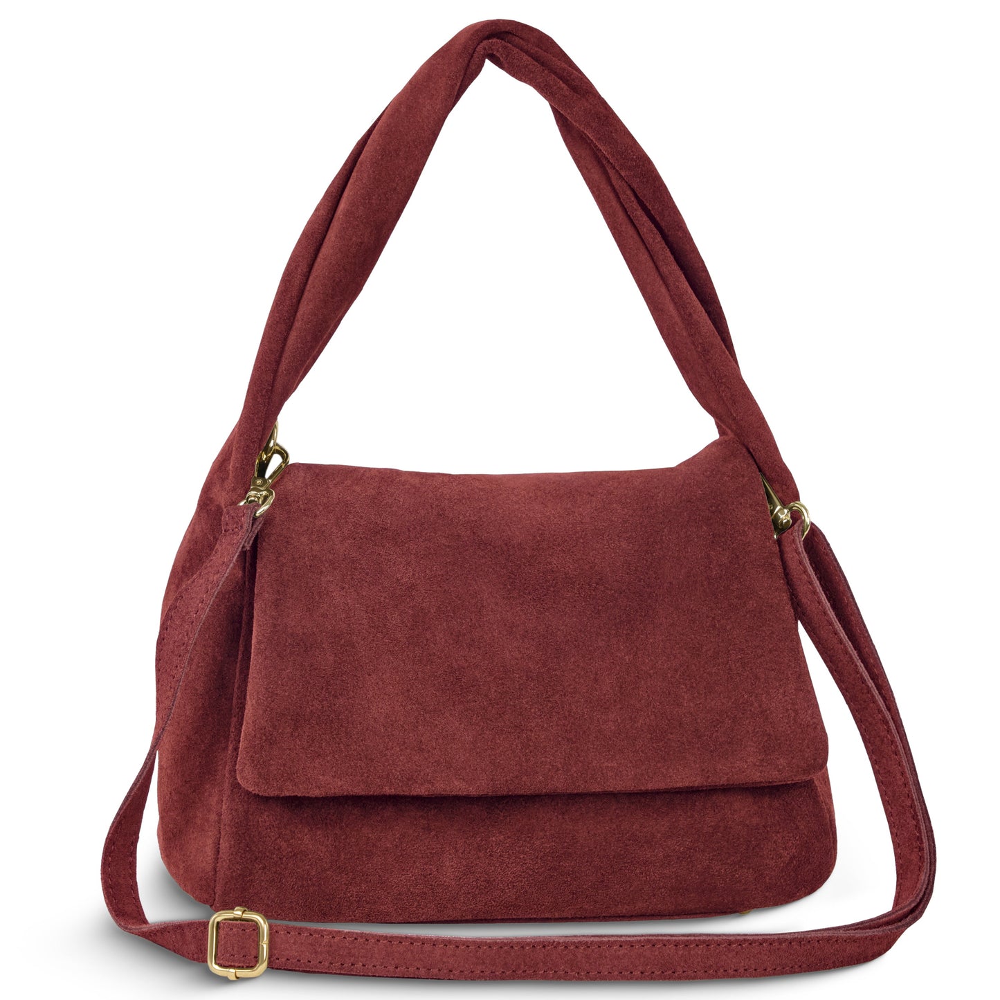 Italian Genuine Suede Top-Handle Bag 262495 TAKEASY