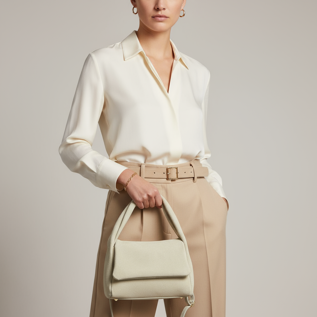 Italian Genuine Suede Top-Handle Bag 262495 TAKEASY