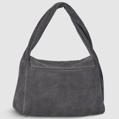 Italian Genuine Suede Top-Handle Bag 262495 TAKEASY
