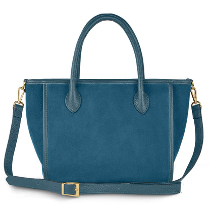 Italian Genuine Suede Top-Handle Bag 292711 TAKEASY