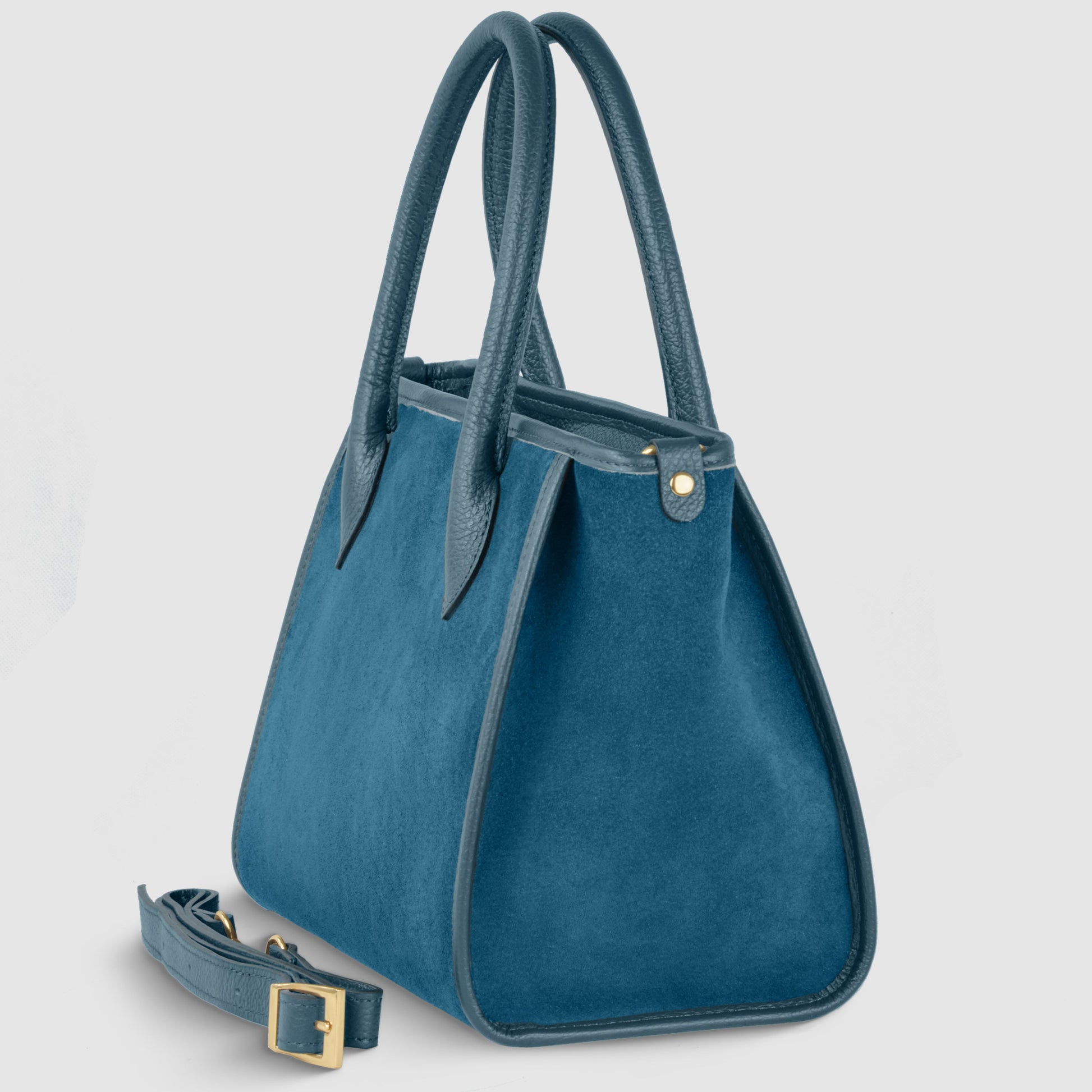 Italian Genuine Suede Top-Handle Bag 292711 TAKEASY