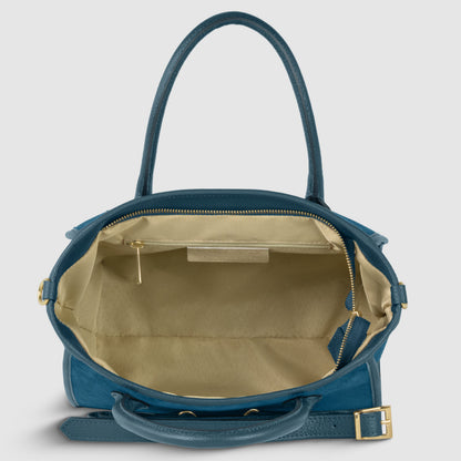 Italian Genuine Suede Top-Handle Bag 292711 TAKEASY