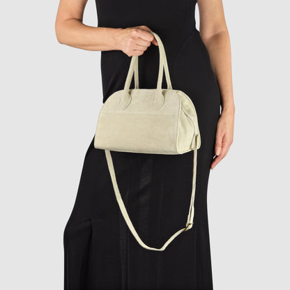Italian Genuine Suede Top-Handle Bag 302811 TAKEASY