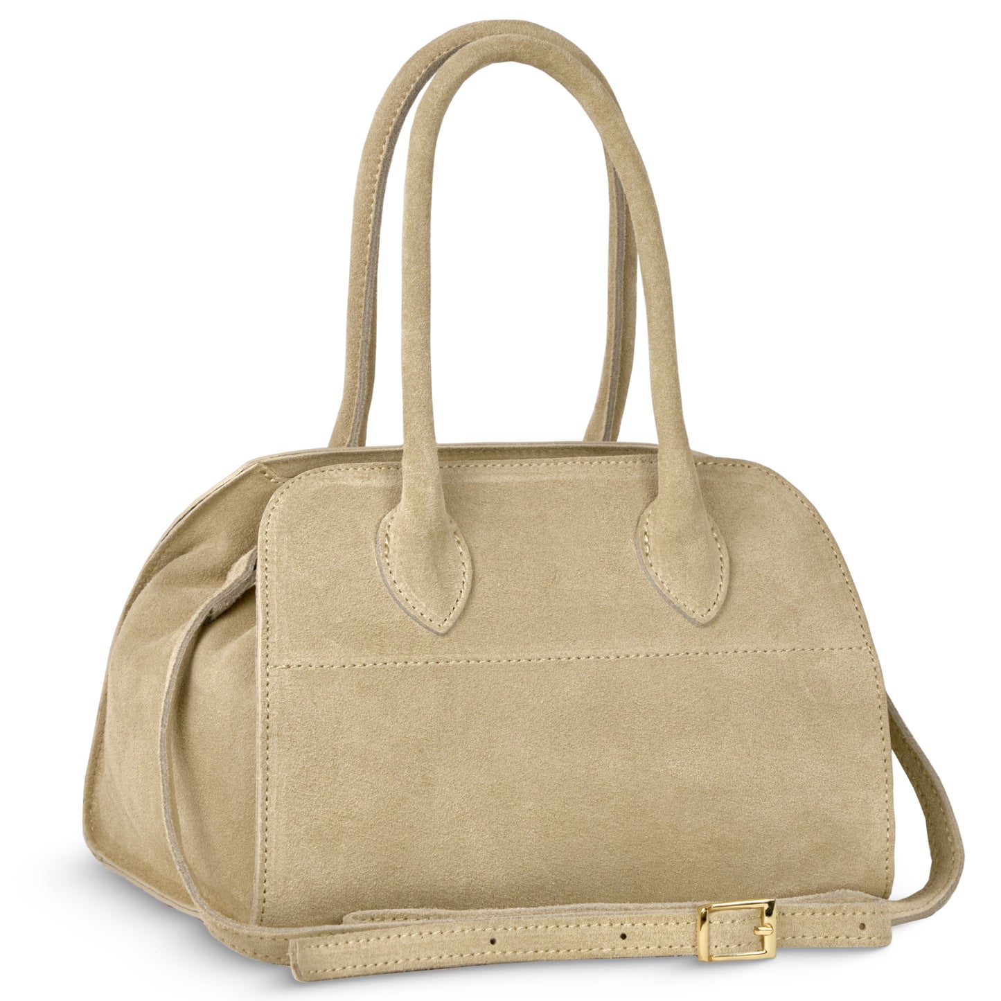 Italian Genuine Suede Top-Handle Bag 302811 TAKEASY