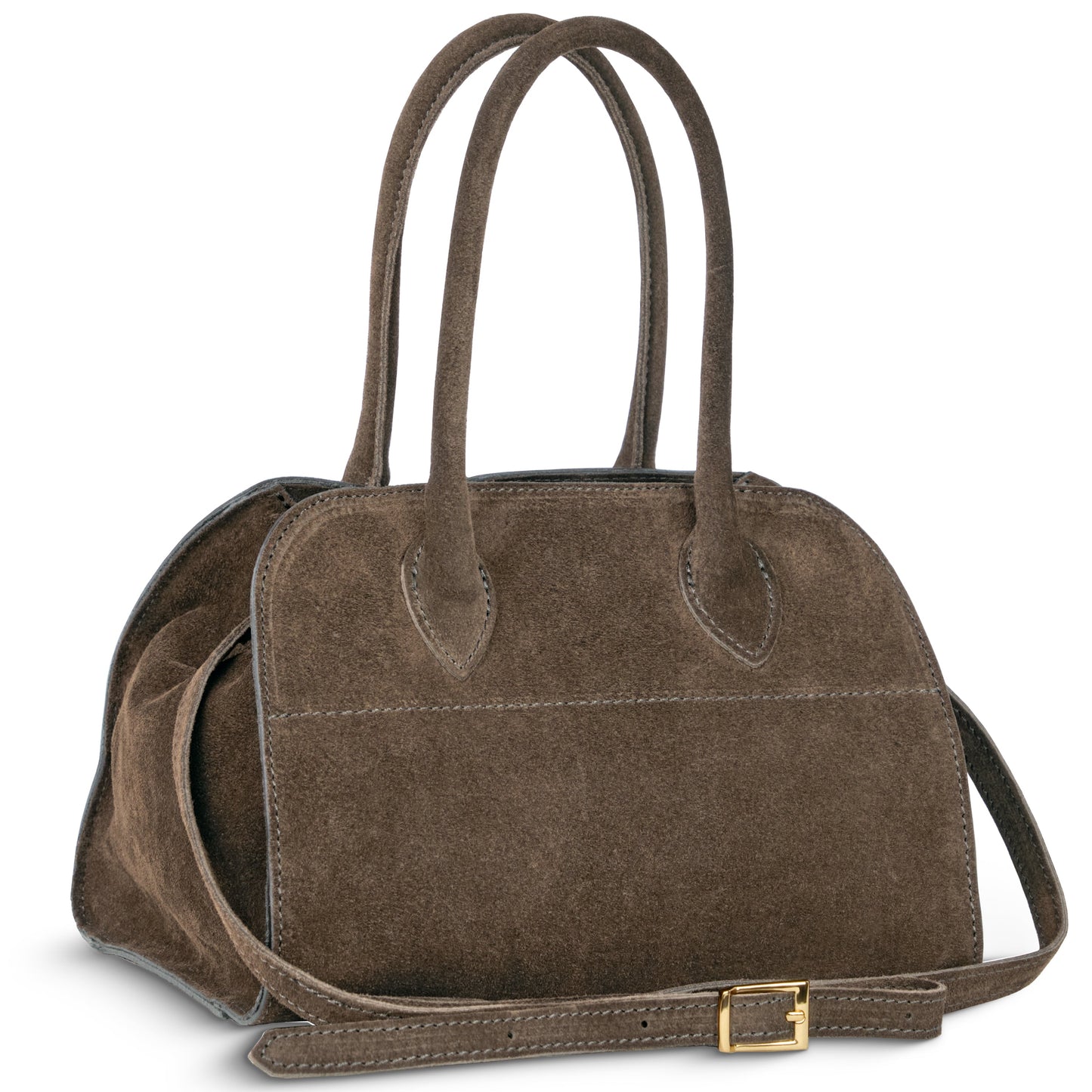 Italian Genuine Suede Top-Handle Bag 302811 TAKEASY