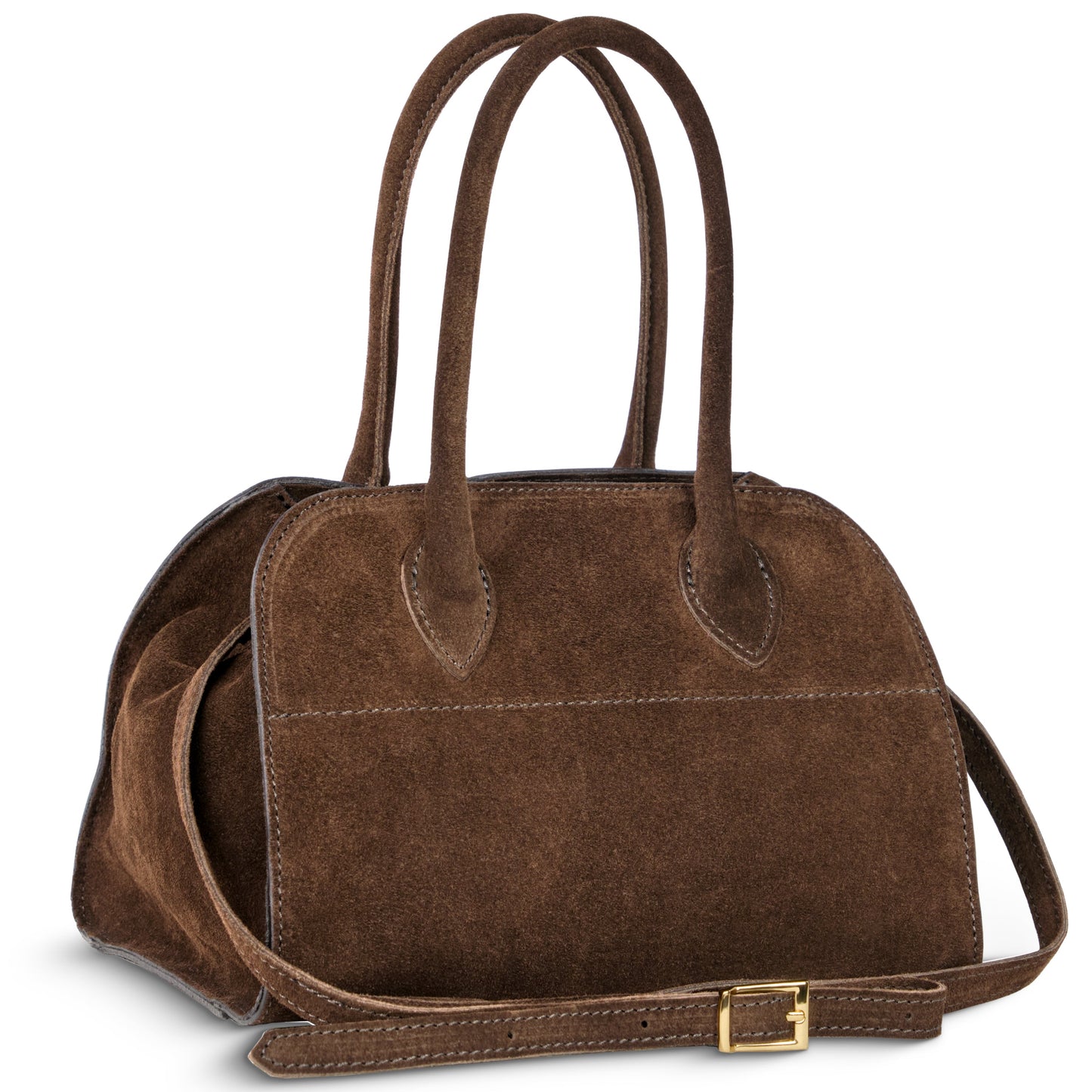 Italian Genuine Suede Top-Handle Bag 302811 TAKEASY