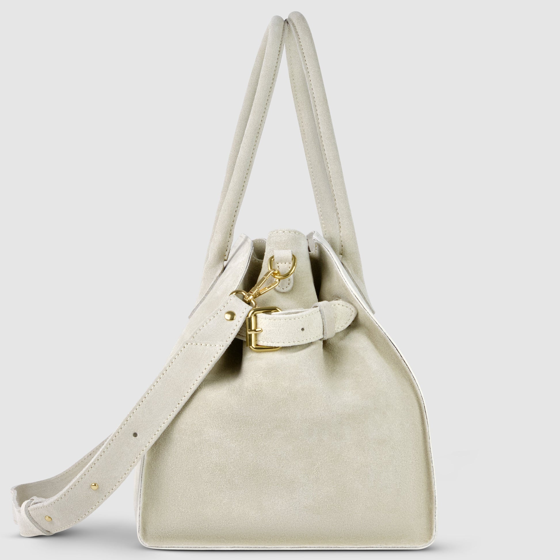 Italian Genuine Suede Top-Handle Bag 413912 TAKEASY