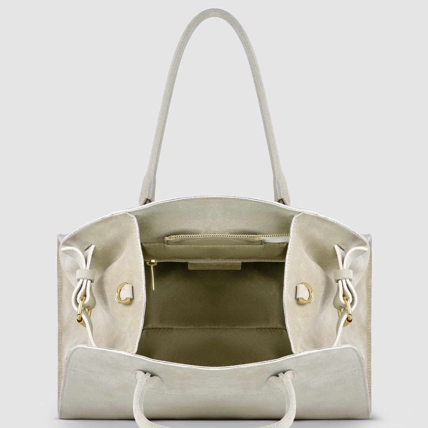 Italian Genuine Suede Top-Handle Bag 413912 TAKEASY