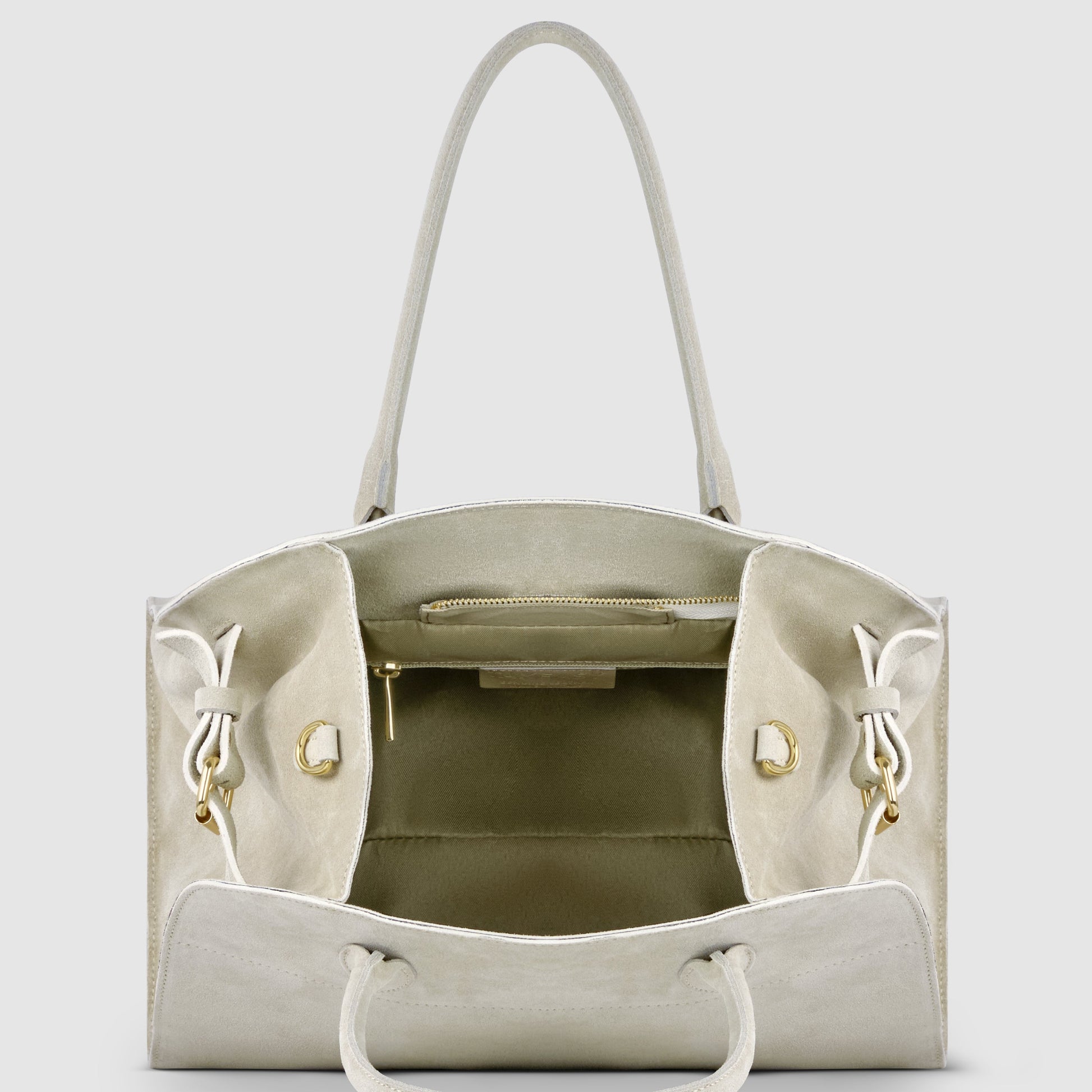 Italian Genuine Suede Top-Handle Bag 413912 TAKEASY