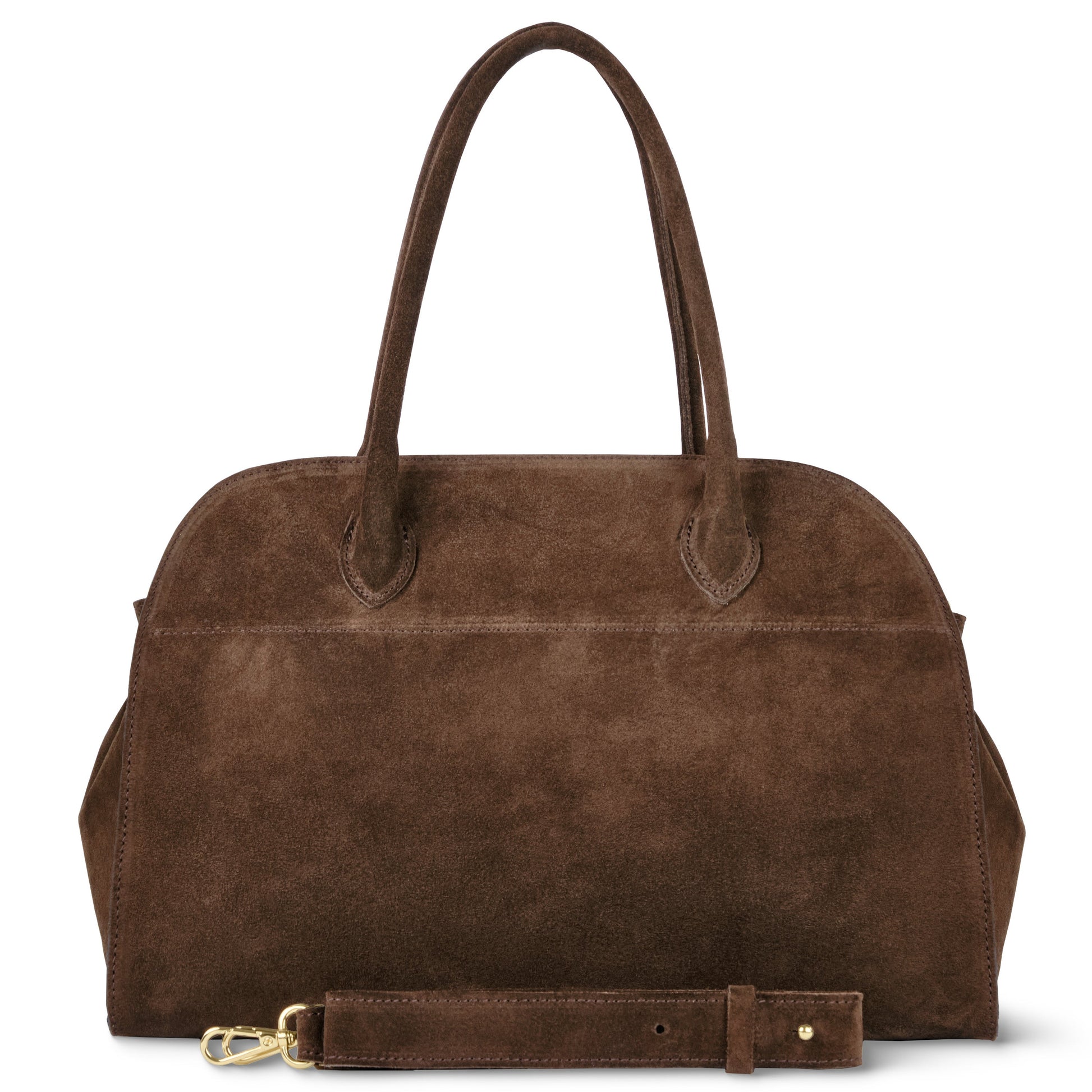 Italian Genuine Suede Top-Handle Bag 413912 TAKEASY