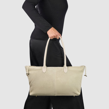 Italian Genuine Suede Satchel Bag 242235 TAKEASY
