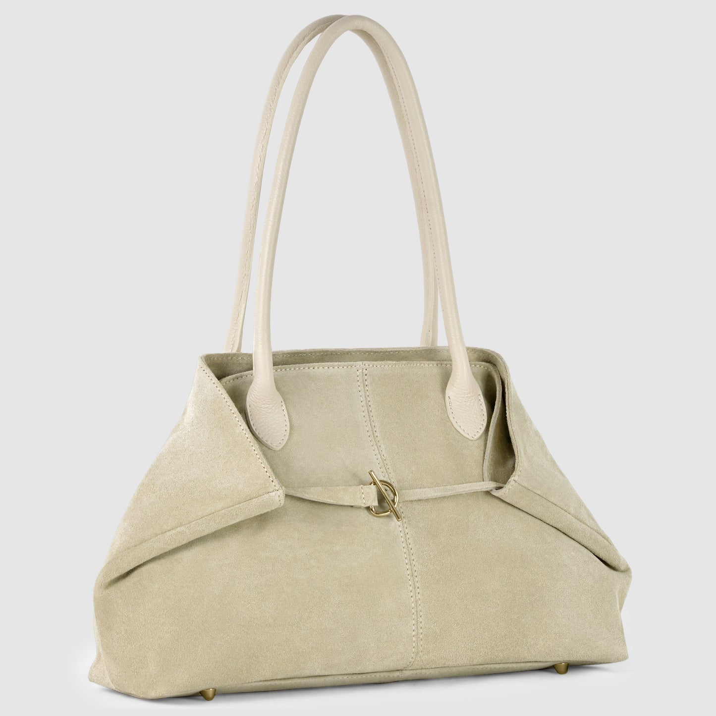 Italian Genuine Suede Satchel Bag 242235 TAKEASY