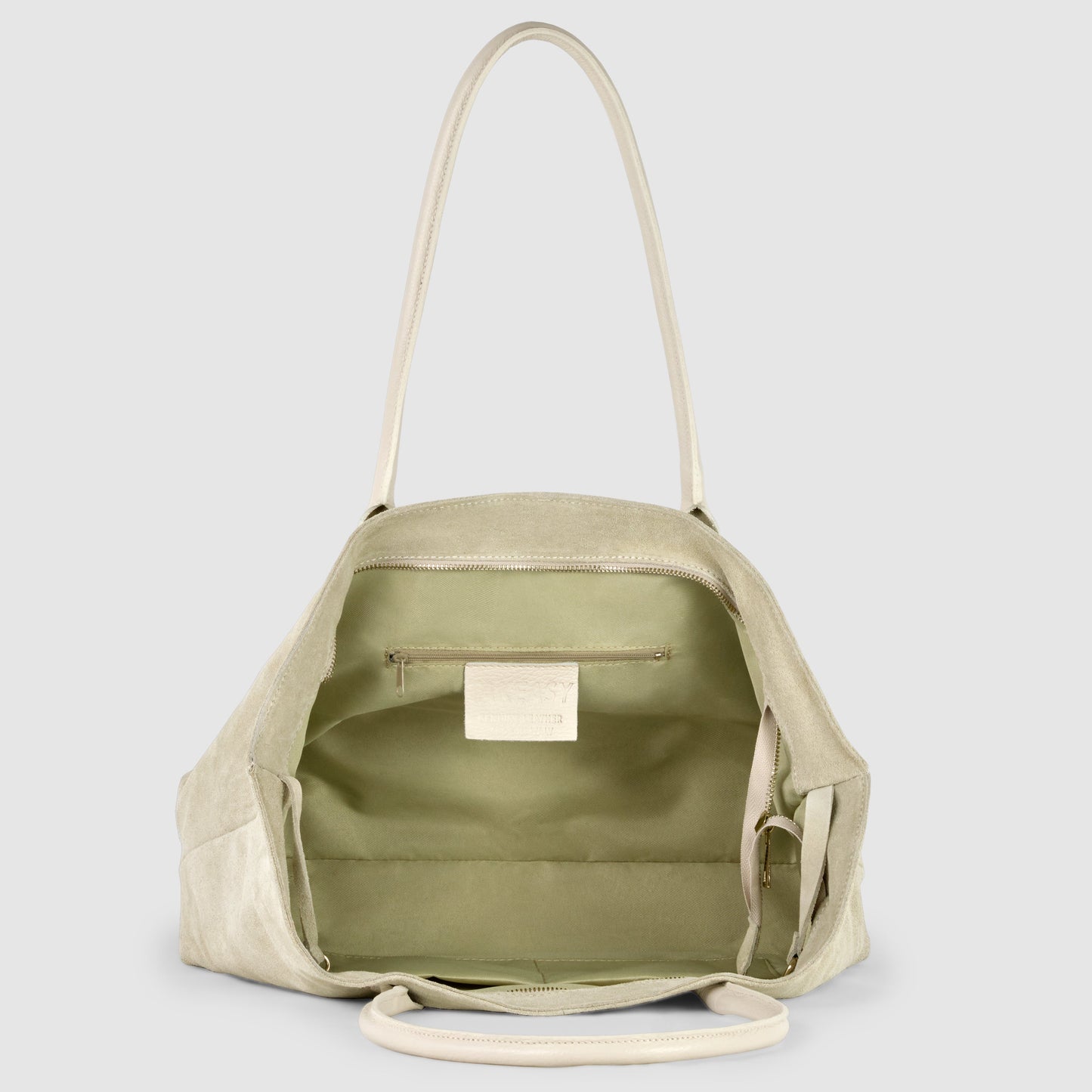 Italian Genuine Suede Satchel Bag 242235 TAKEASY