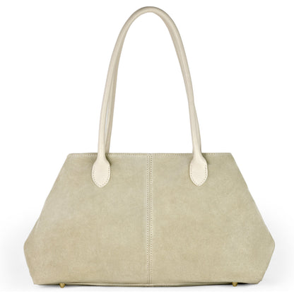 Italian Genuine Suede Satchel Bag 242235 TAKEASY