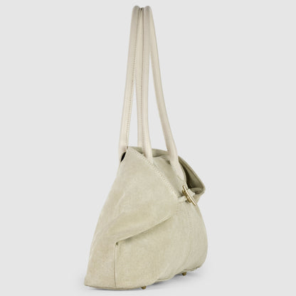 Italian Genuine Suede Satchel Bag 242235 TAKEASY