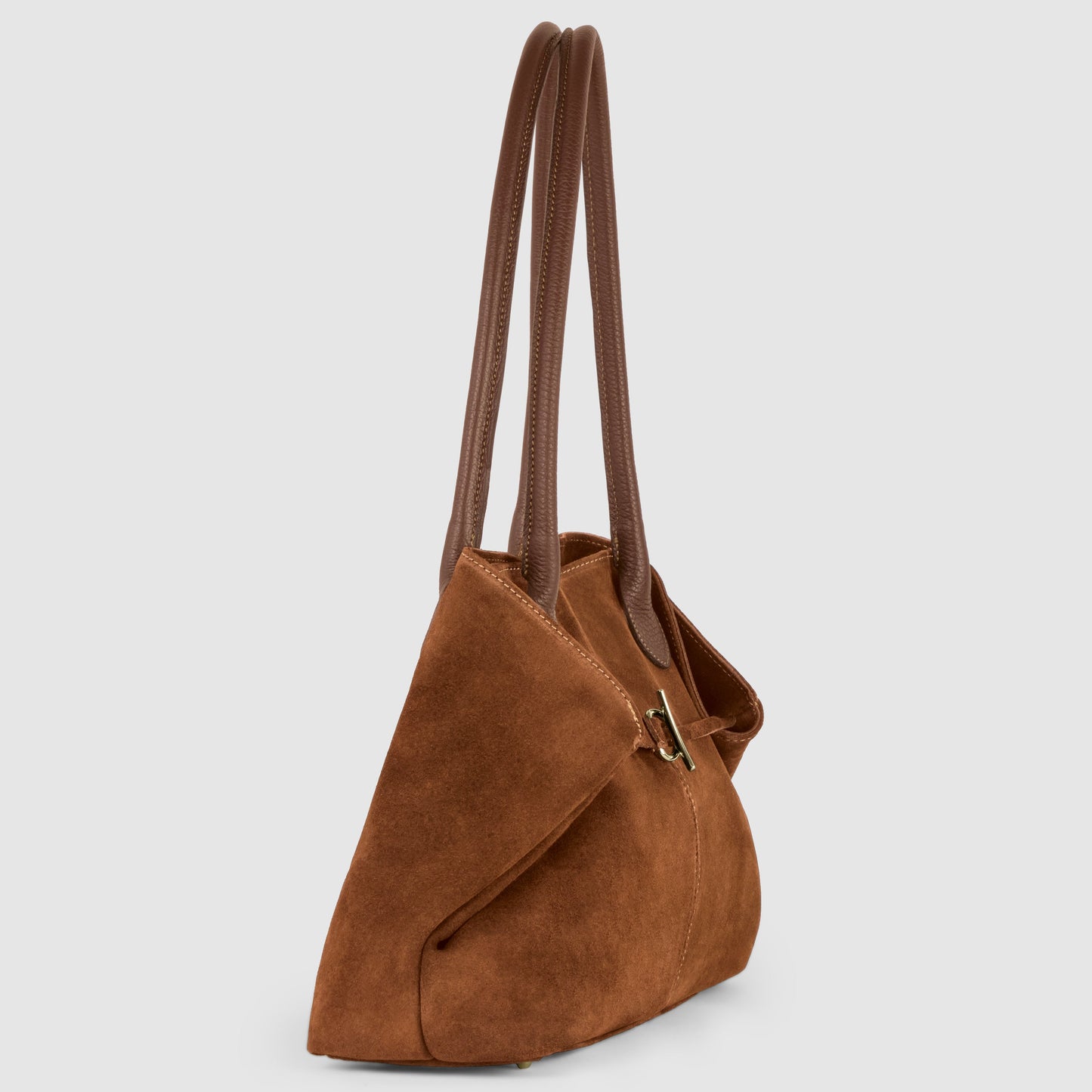 Italian Genuine Suede Satchel Bag 242235 TAKEASY