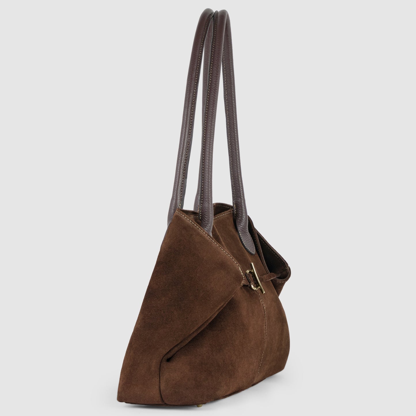 Italian Genuine Suede Satchel Bag 242235 TAKEASY