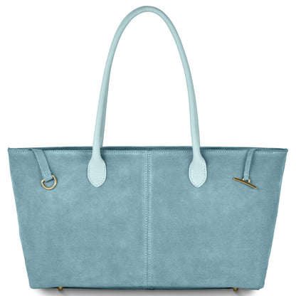 Italian Genuine Suede Satchel Bag 242235 TAKEASY