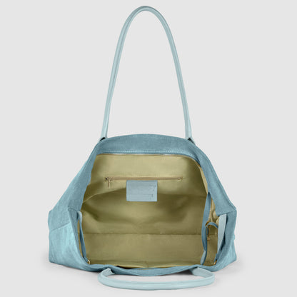 Italian Genuine Suede Satchel Bag 242235 TAKEASY