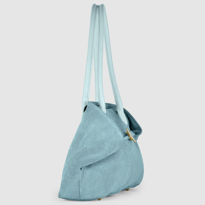 Italian Genuine Suede Satchel Bag 242235 TAKEASY
