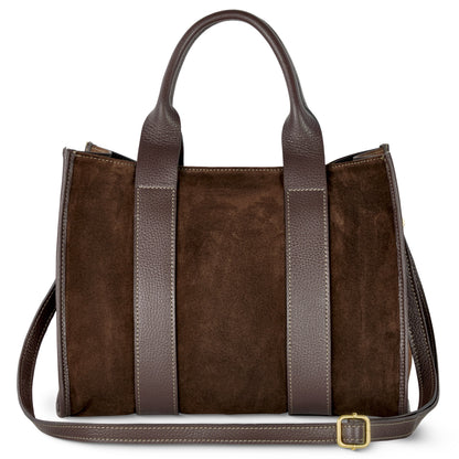 Italian Genuine Suede Tote Bag 282611 TAKEASY