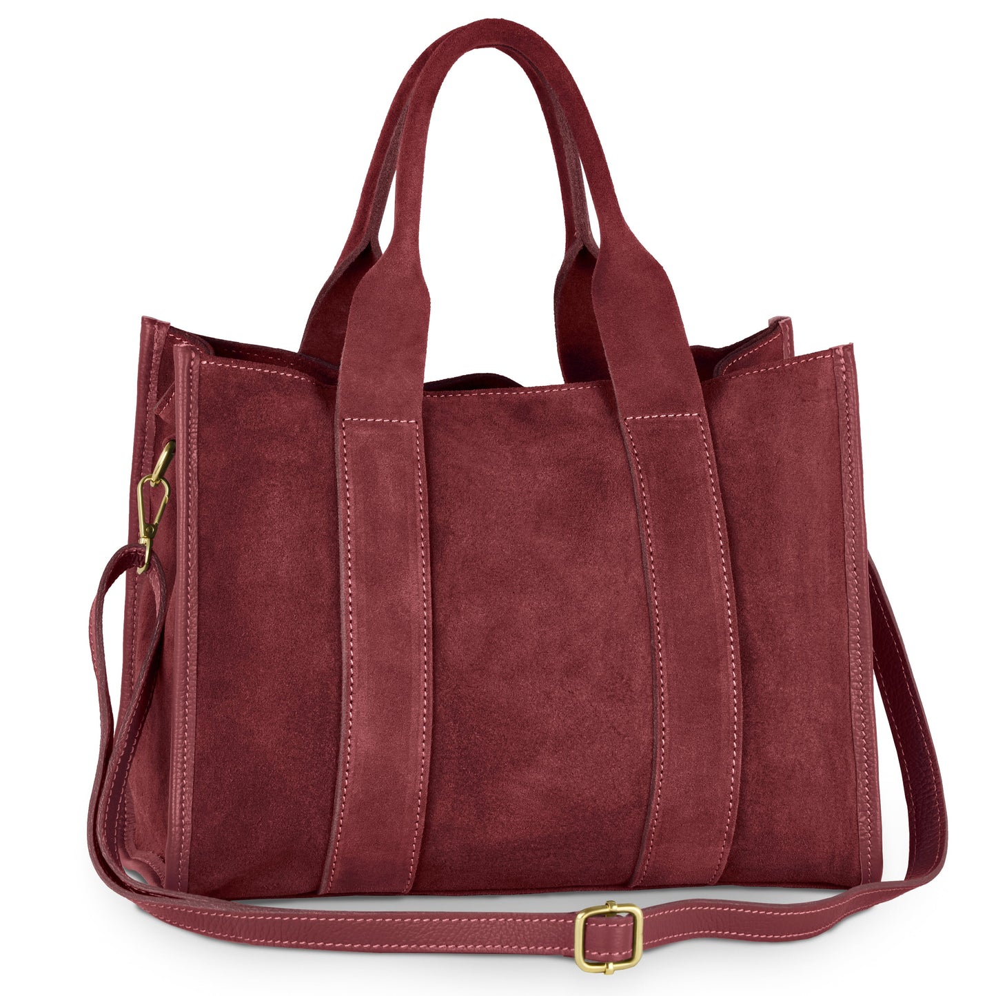 Italian Genuine Suede Tote Bag 282611 TAKEASY