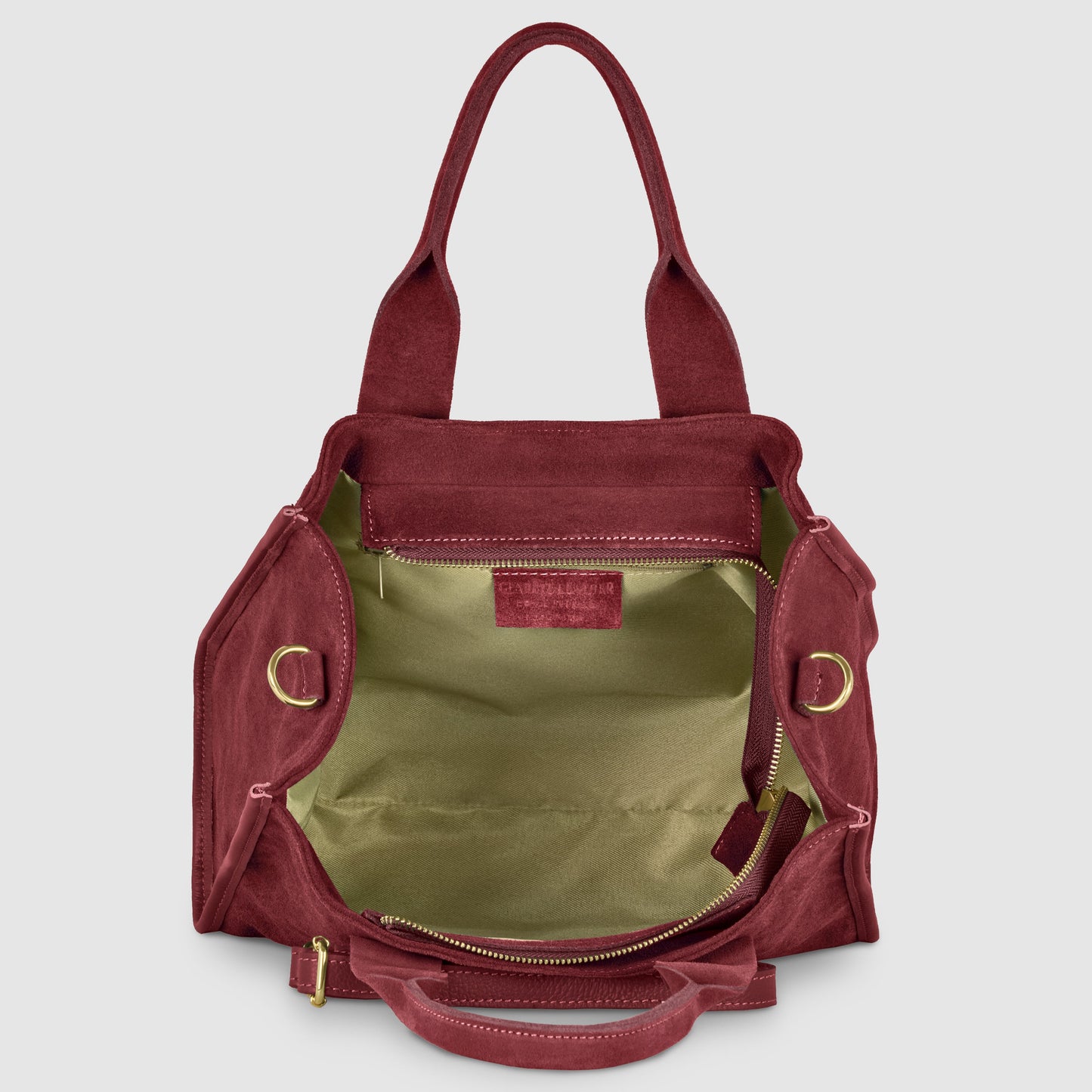Italian Genuine Suede Tote Bag 282611 TAKEASY