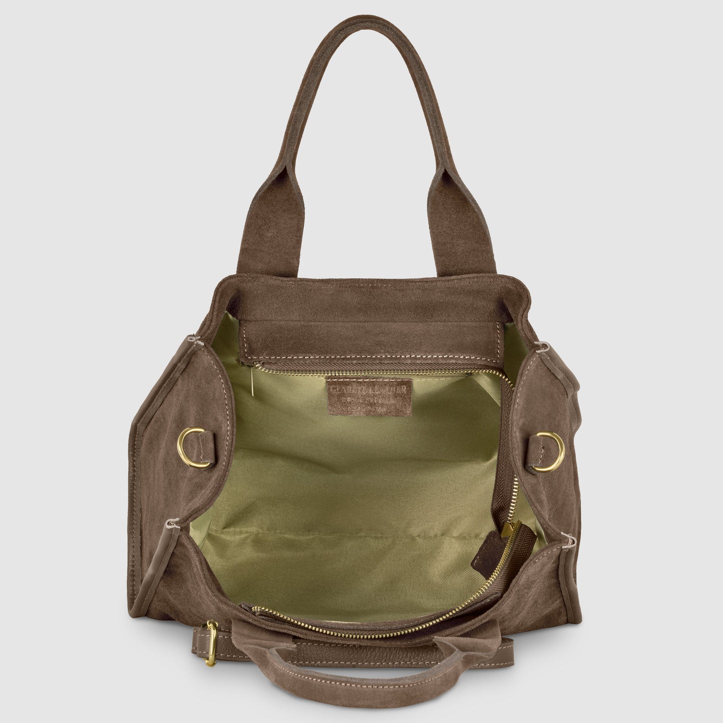 Italian Genuine Suede Tote Bag 282611 TAKEASY