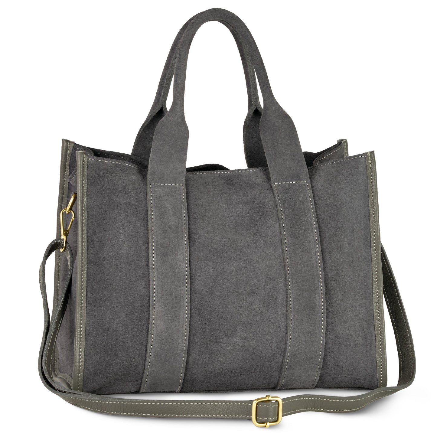 Italian Genuine Suede Tote Bag 282611 TAKEASY