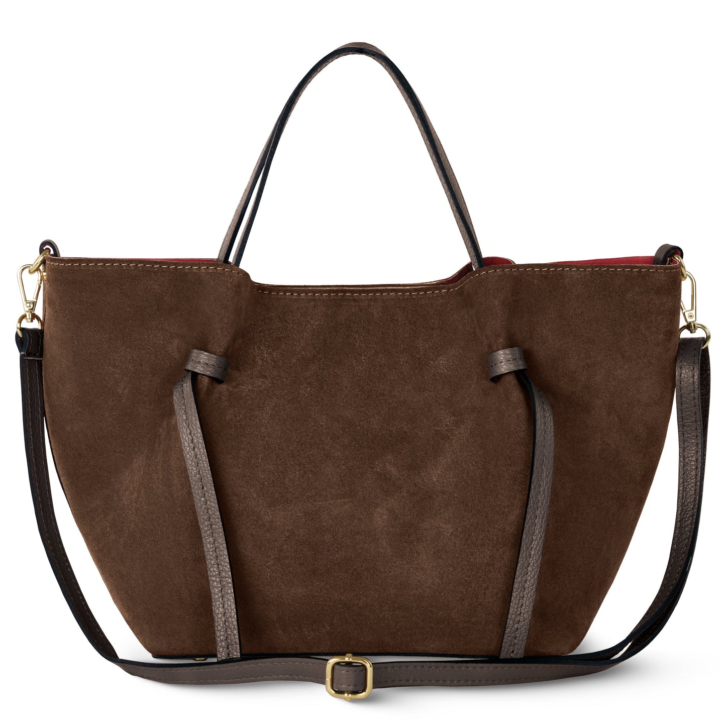 Italian Genuine Suede Tote Bag 292730 TAKEASY