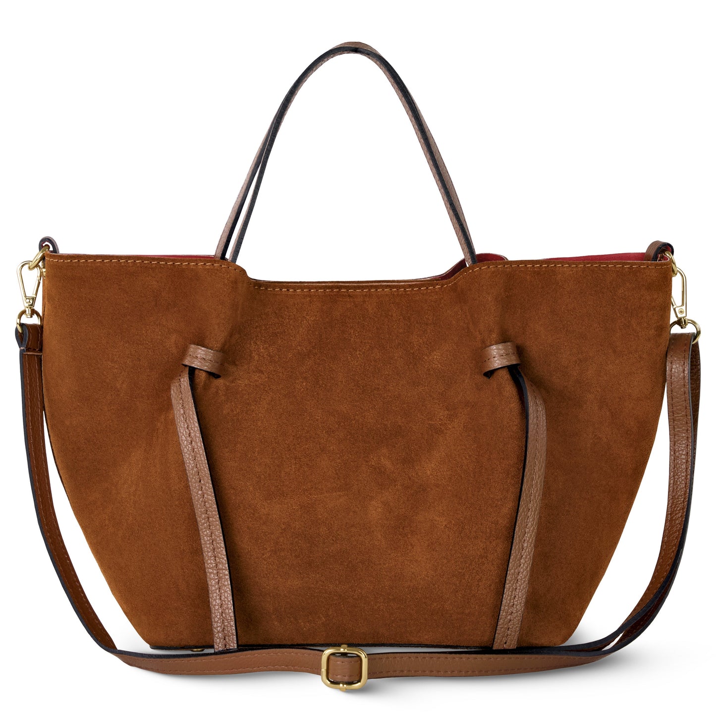 Italian Genuine Suede Tote Bag 292730 TAKEASY