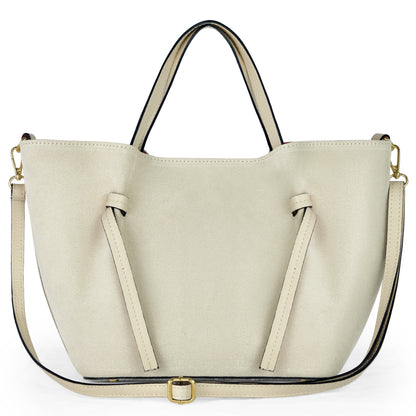 Italian Genuine Suede Tote Bag 292730 TAKEASY