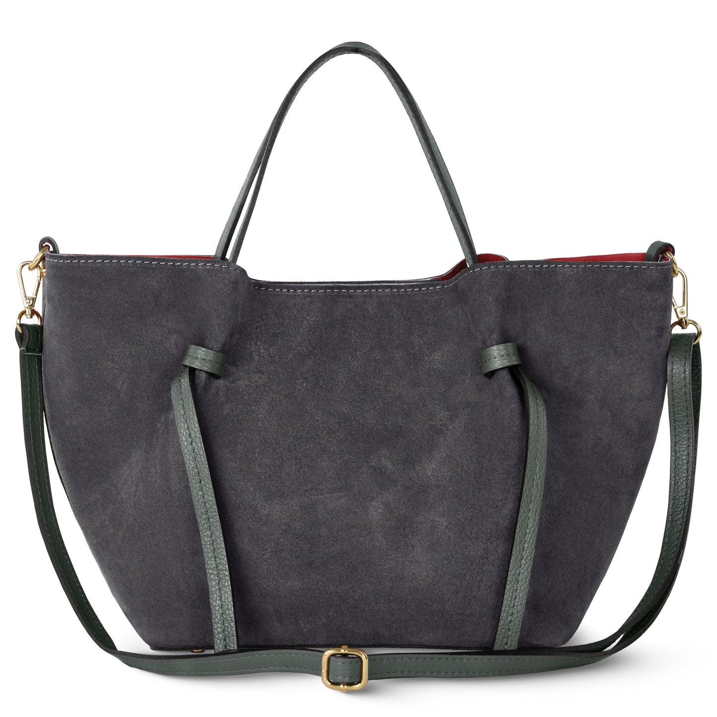 Italian Genuine Suede Tote Bag 292730 TAKEASY