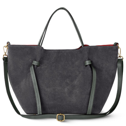 Italian Genuine Suede Tote Bag 292730 TAKEASY