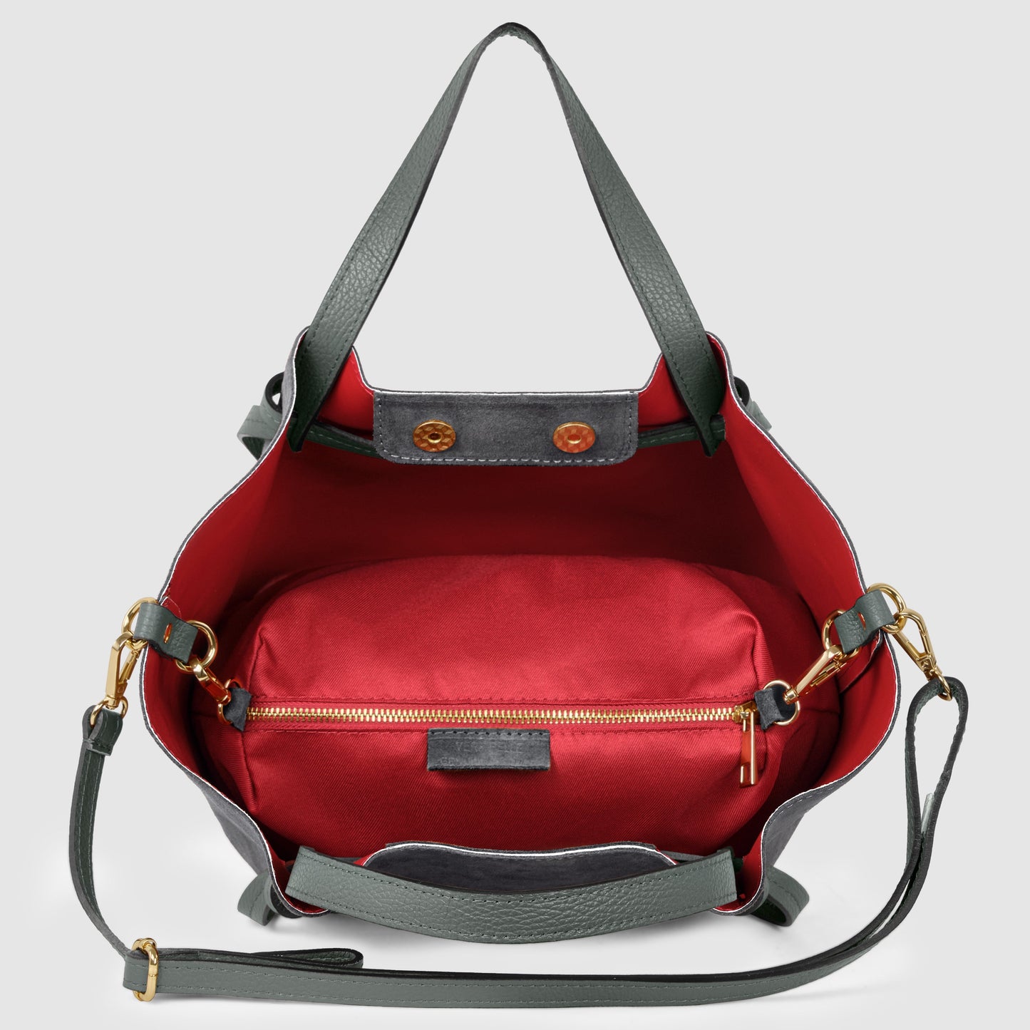 Italian Genuine Suede Tote Bag 292730 TAKEASY