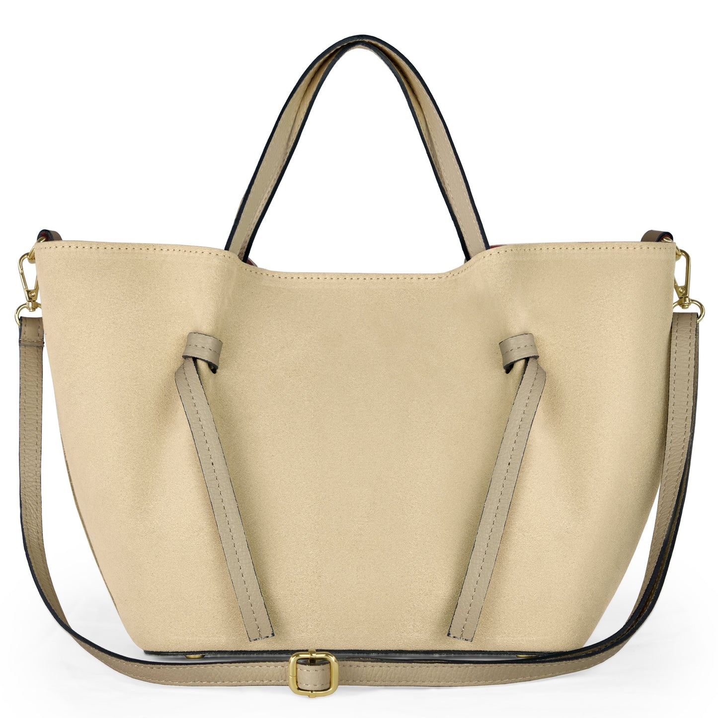 Italian Genuine Suede Tote Bag 292730 TAKEASY