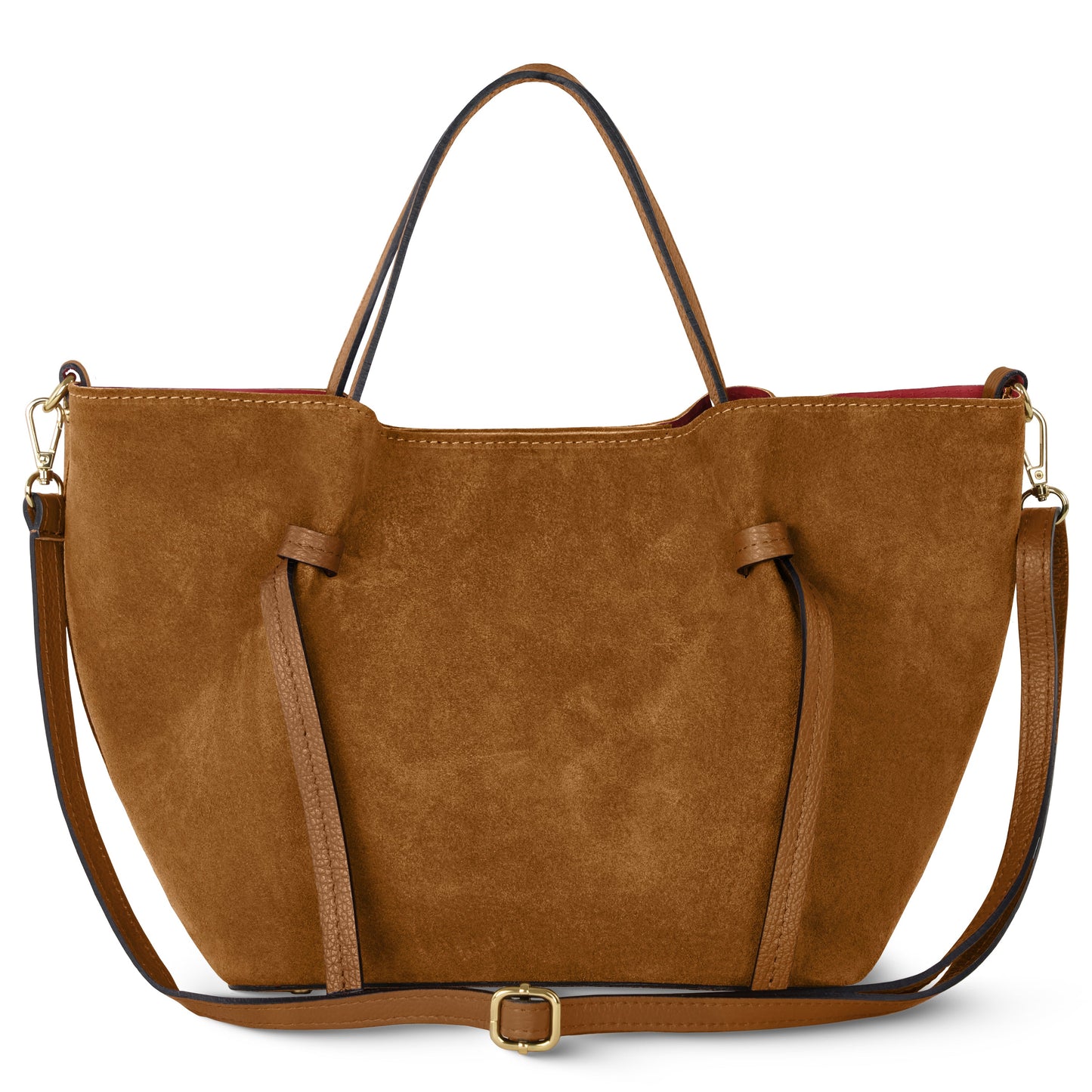 Italian Genuine Suede Tote Bag 292730 TAKEASY