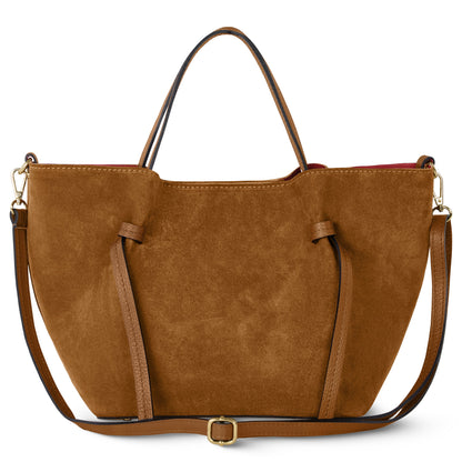 Italian Genuine Suede Tote Bag 292730 TAKEASY