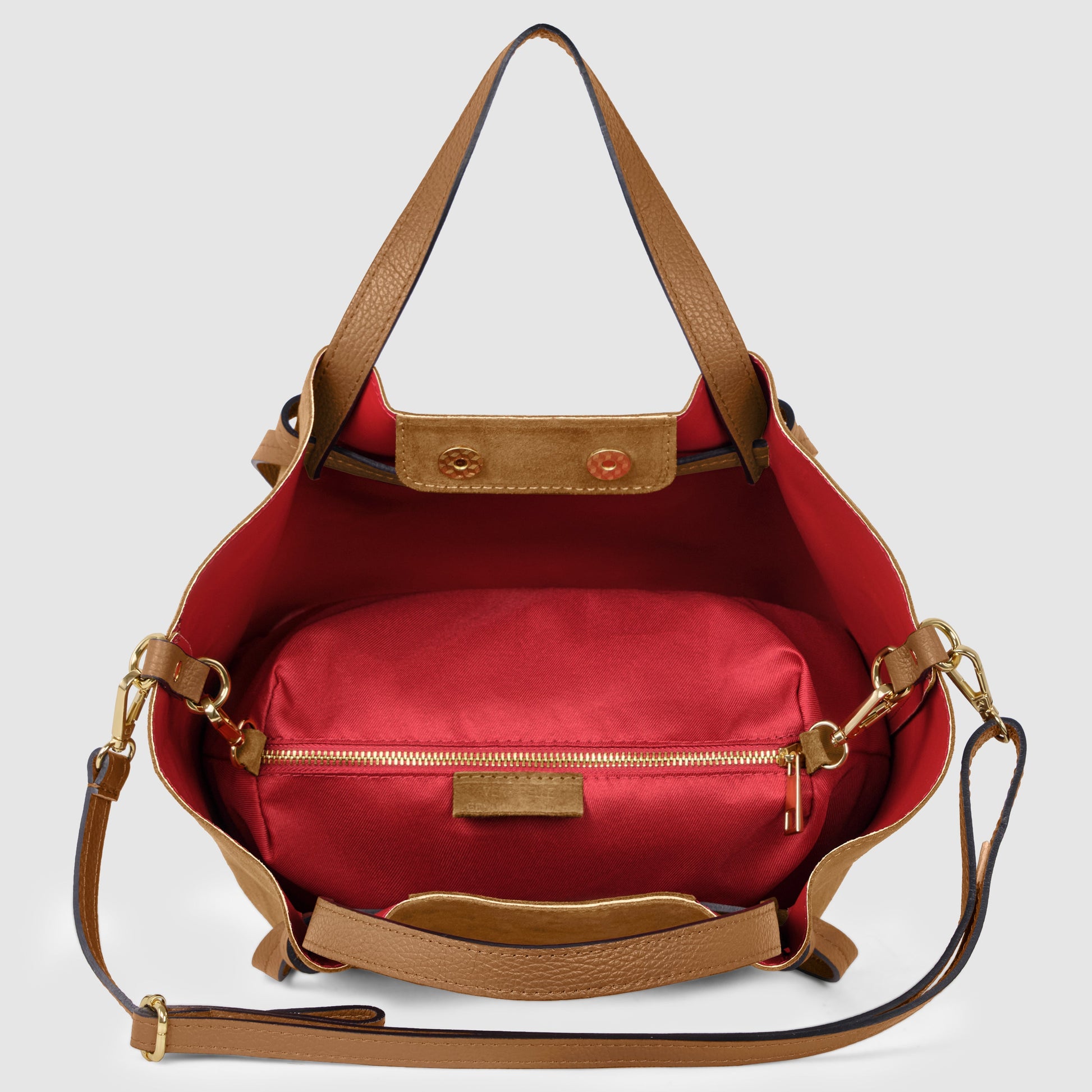 Italian Genuine Suede Tote Bag 292730 TAKEASY