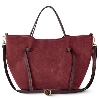 Italian Genuine Suede Tote Bag 292730 TAKEASY
