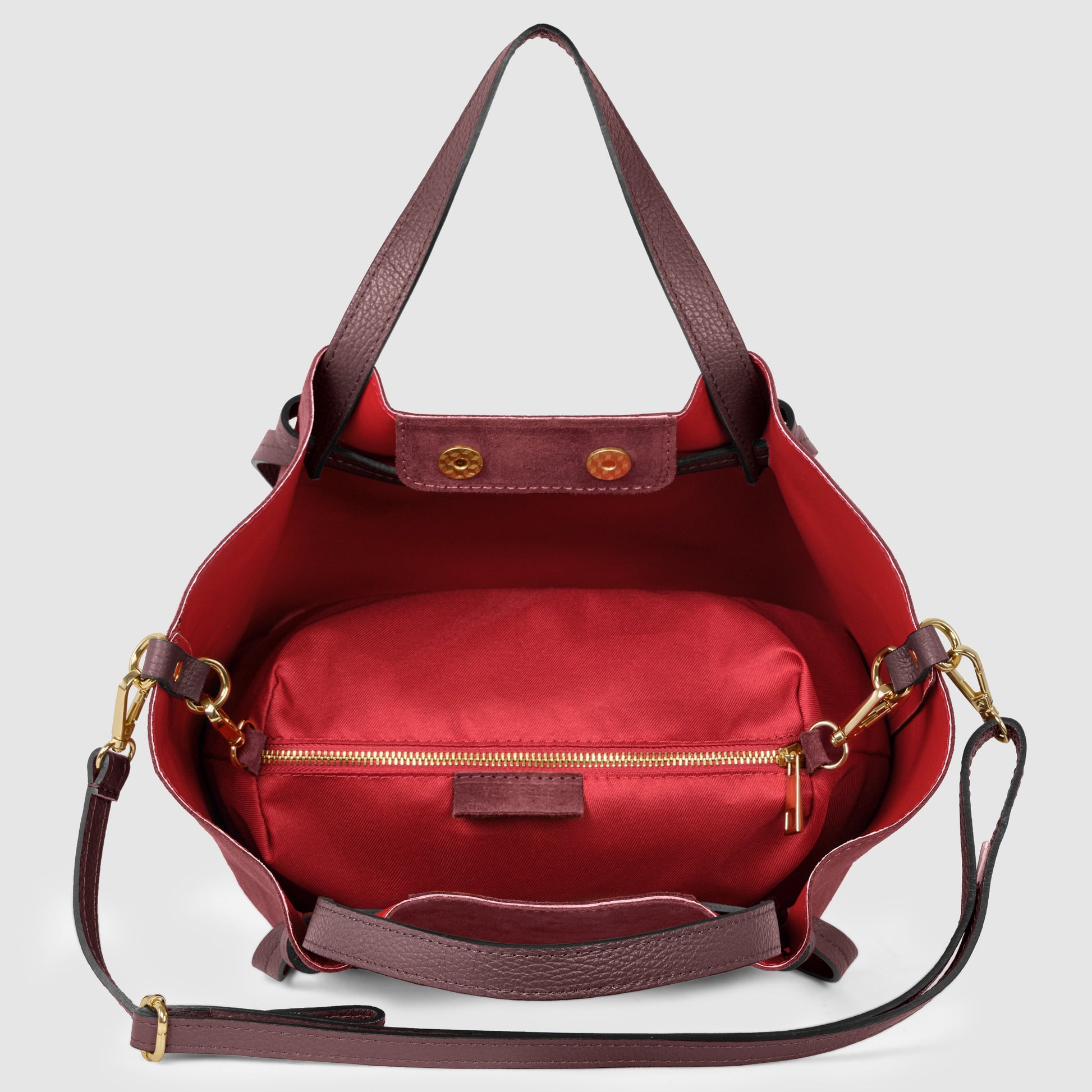 Italian Genuine Suede Tote Bag 292730 TAKEASY