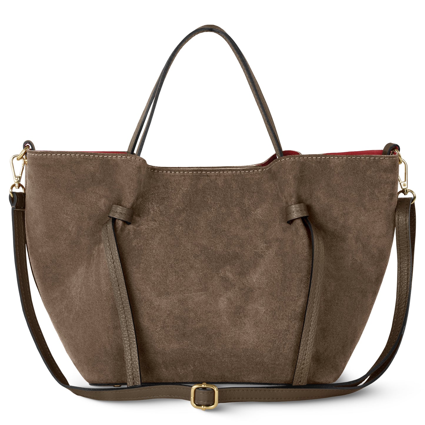 Italian Genuine Suede Tote Bag 292730 TAKEASY