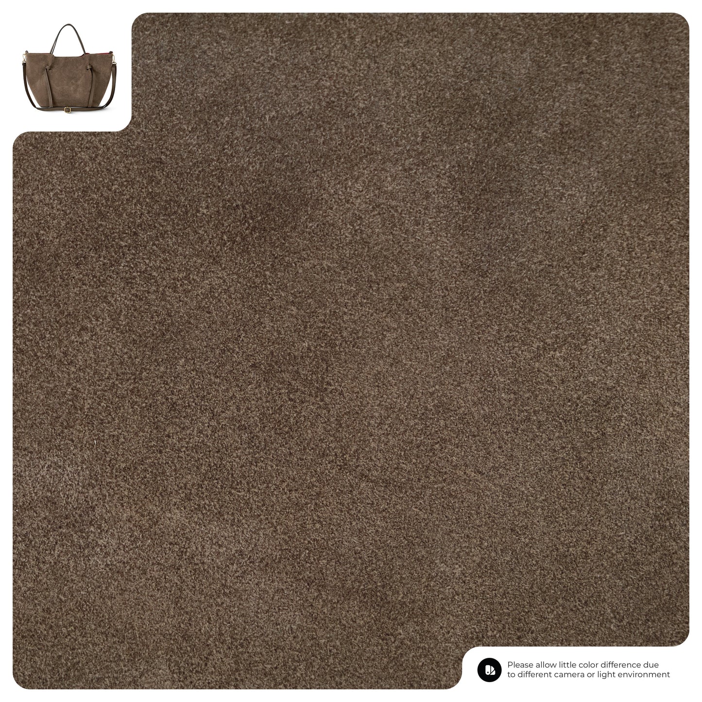 Italian Genuine Suede Tote Bag 292730 TAKEASY