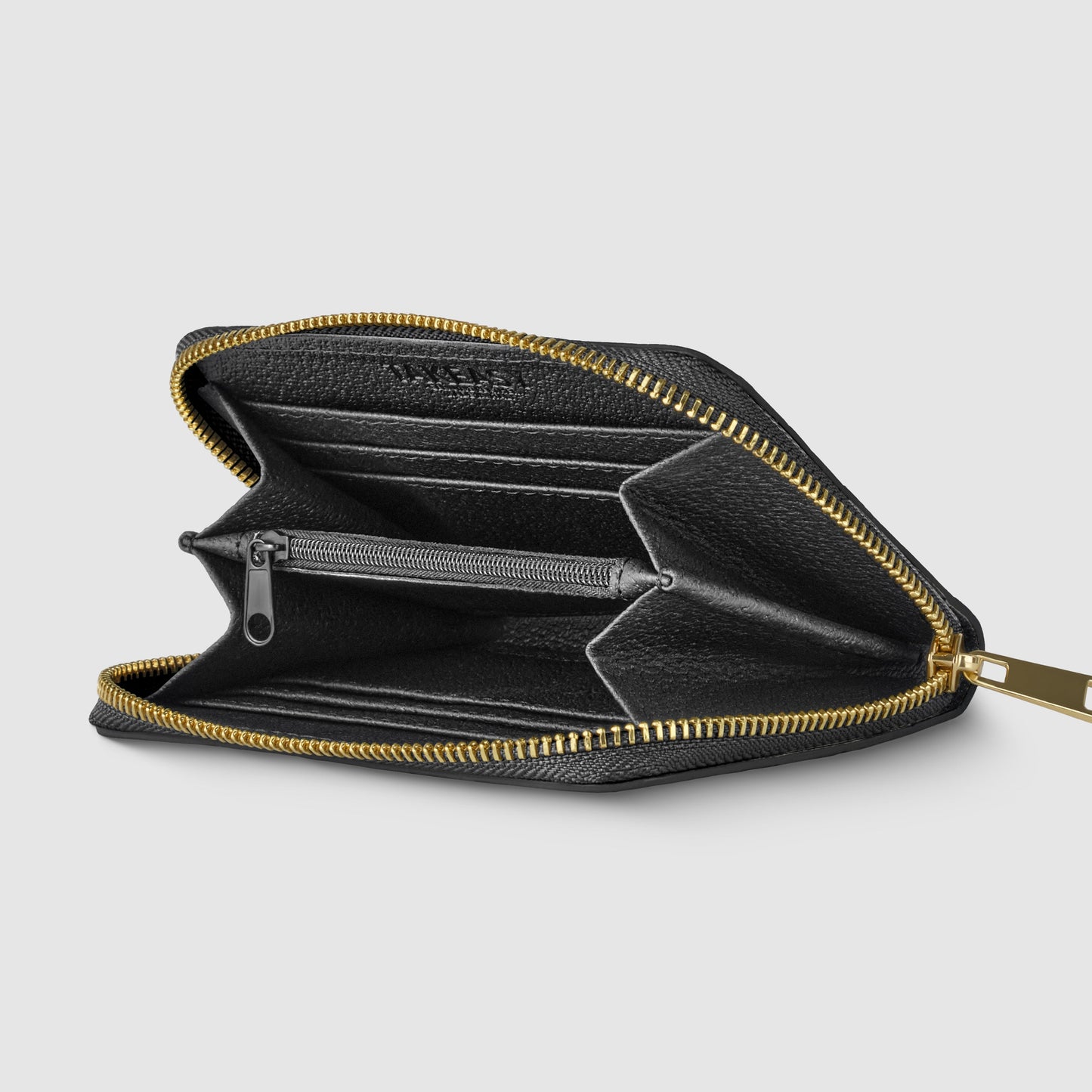 Italian Genuine Weave Metallic Suede Wallet 650988 TAKEASY