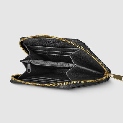 Italian Genuine Weave Metallic Suede Wallet 650988 TAKEASY