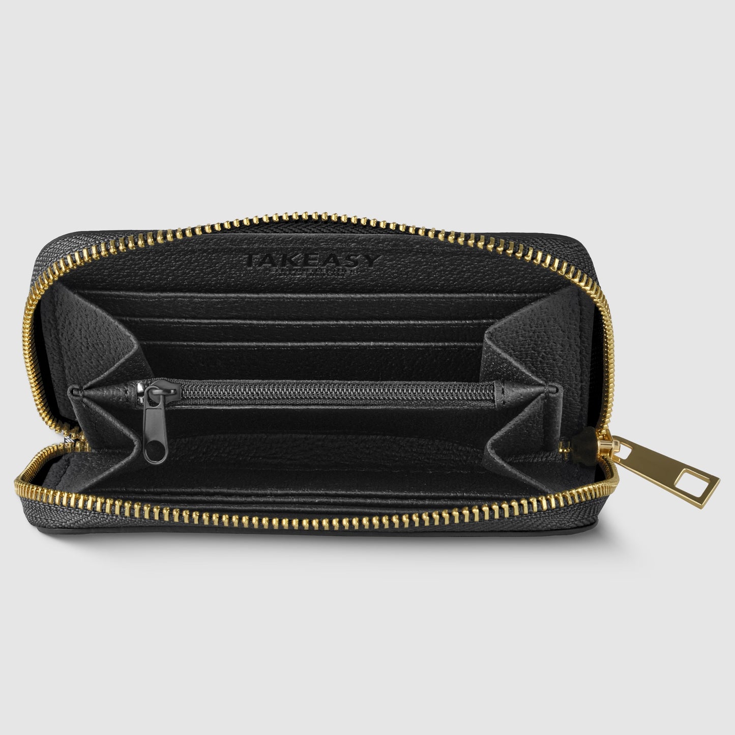 Italian Genuine Weave Metallic Suede Wallet 650988 TAKEASY