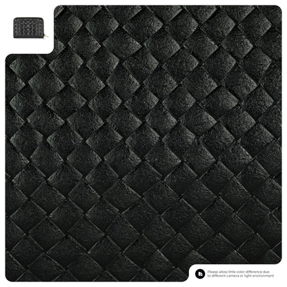 Italian Genuine Weave Metallic Suede Wallet 650988 TAKEASY